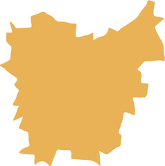 Flandre Orientale Forme R&eacute;gion Province Belgique Vector