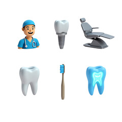 tooth and dental tools