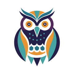 Abstract decorative Owl vector illustration