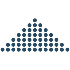 Minimalist Dotted Shape