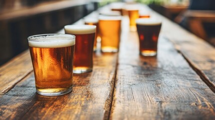 Alcohol consumption at a rustic pub with ale and wooden furnishings. Featuring tradition and comfort