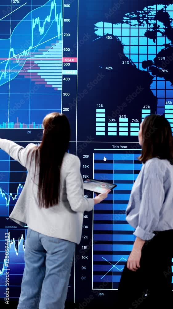 Poster big data artificial intelligence dashboard