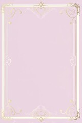 Abstract lace borders flower accents background poster template