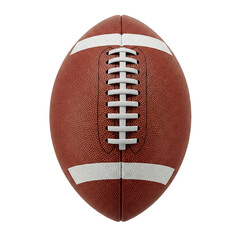 American football ball on a PNG background