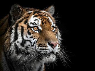 portrait of a bengal tiger
