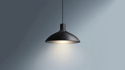 Illuminating a tranquil room, this beam hanging lamp features a sleek black design. The gentle glow adds warmth, enhancing the minimalist decor and elevating the atmosphere of the space