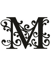 Monogram Svg, Monogram Alphabet Svg, Monogram Clipart, Flourish Alphabet SVG, Letter SVG, Floral Letter SVG, Wedding Calligraphy SVG, Hand painted letter SVG, Cricut, Silhouette Cut Files, PNG, JPG