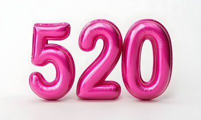 520 letter expansion 3d high-definition love