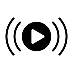 Live Vector Glyph Icon Design