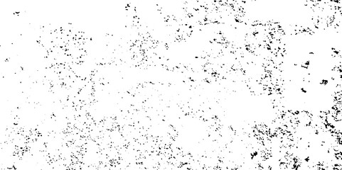 Overlay textures Black and white Dust distress  overlay vector texture grungy effect paint. Black and white grunge seamless texture. Dirty and scratches grain texture on white background.	
