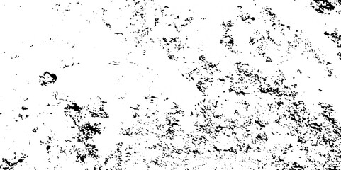Overlay textures Black and white Dust distress  overlay vector texture grungy effect paint. Black and white grunge seamless texture. Dirty and scratches grain texture on white background.	
