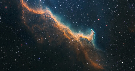 Fototapeta premium The amazing colors of the galaxy background