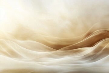 Soft flowing sand waves with ethereal light