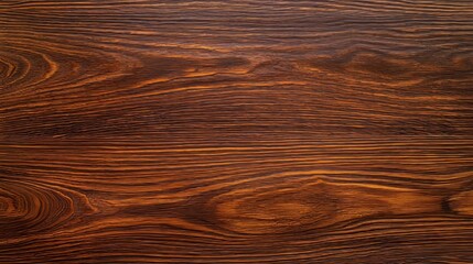 Dark wood background with a wooden grain texture. Suitable for tables, floors, and black oak walls. Natural chocolate timber with a brown glossy panel finish.