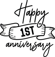 Happy 1st Anniversary