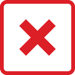 Obraz premium Check mark icon button set. Vector icon Check box icon with right and wrong buttons and yes or no checkmark icons in green tick box and red cross. Vector illustration