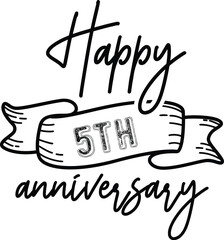 Happy 5th Anniversary