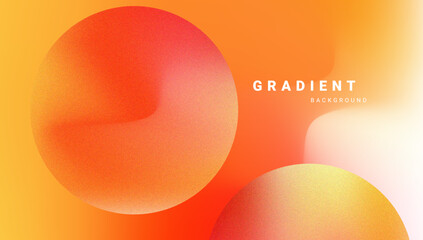 Modern fluid gradient design with abstract circular shapes. Vector. 