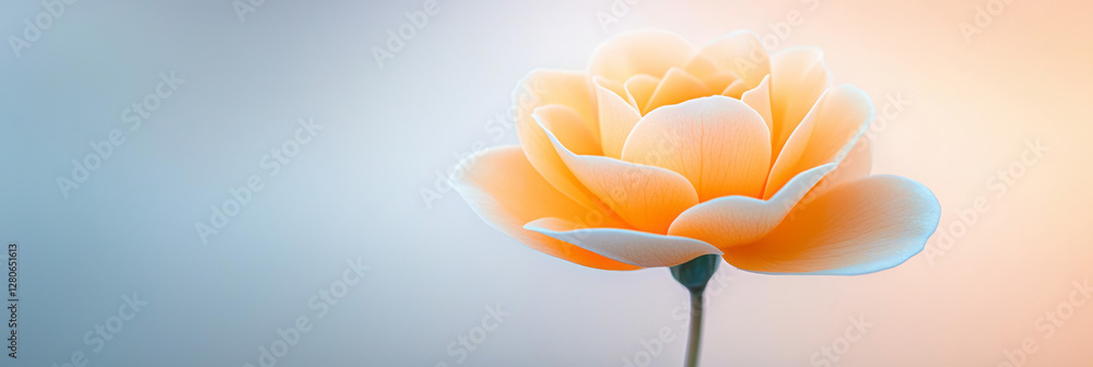 Poster half-open bud capturing a gradient from buttery yellow at the center to translucent ivory on the