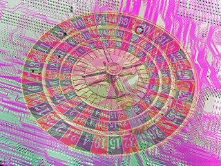 Abstract illustration of cybersecurity 