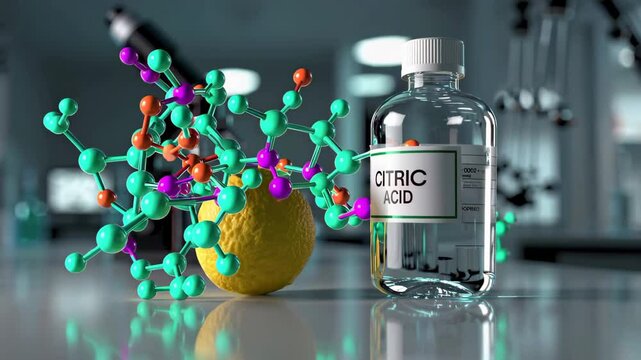 Citric Acid with Lemon
