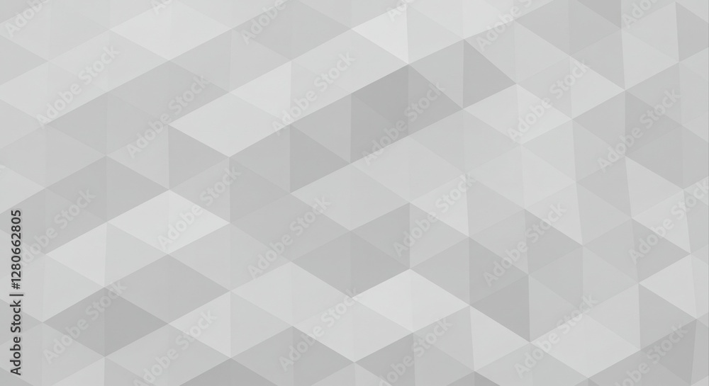 Poster stylish gray triangle pattern design.