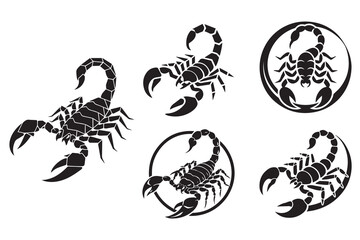 Wild animal logos in group