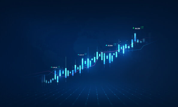 Trade business analytics graph and financial chart investment.
Stock market investment trading graph and crypto currency.