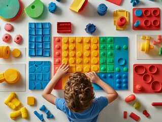 Autism research exploring tactile-based educational methods for sensory learning. Featuring texture and interaction