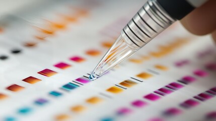 Autism research focused on genetic studies in a clinical setting. Featuring data analysis and understanding