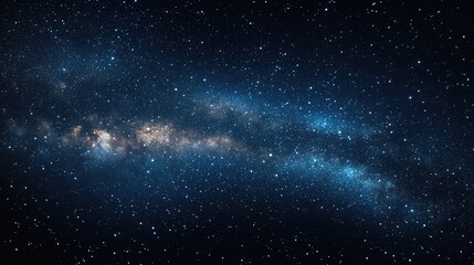 Obraz premium night sky showcasing the full Pleiades star cluster in high resolution