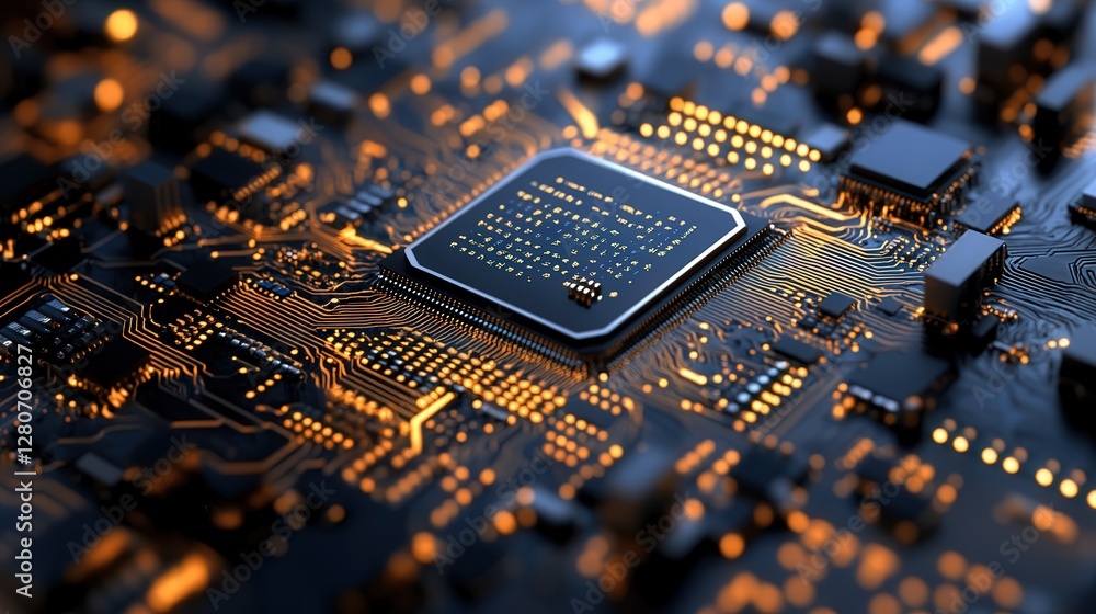 Poster universal compatibility microchip, capable of interfacing with all known and future computing system