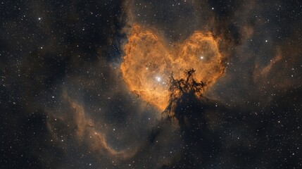 Obraz premium cosmic night sky photograph, revealing the fine details of a supernova remnant.