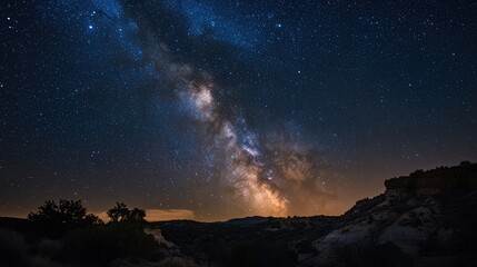 dark sky reserve photograph, capturing an untouched sky free from light pollution.