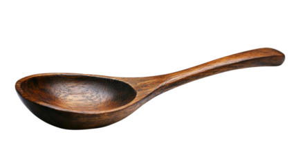 Craftsmanship shines through the beauty of a handcrafted wooden spoon