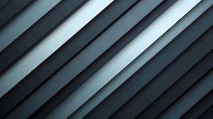 Obraz premium Black and white stripes wallpaper with dark blue abstract modern background for design