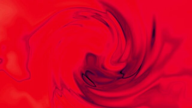 Horizontal fondo animado de tinta roja, textura de m&aacute;rmol l&iacute;quido en movimiento todo el video