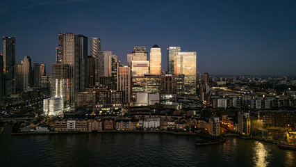 Obraz premium Canary Wharf London