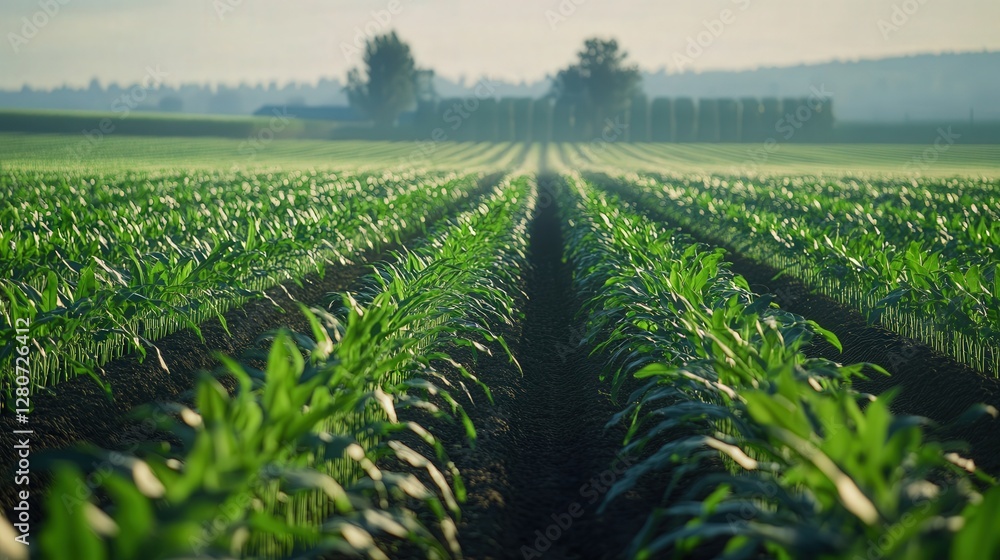 Poster ai systems predict crop yields and adjust farming methods to optimize growth, with no human input.