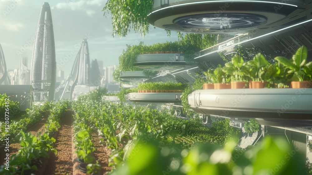 Poster ai systems predict crop yields and adjust farming methods to optimize growth, with no human input.