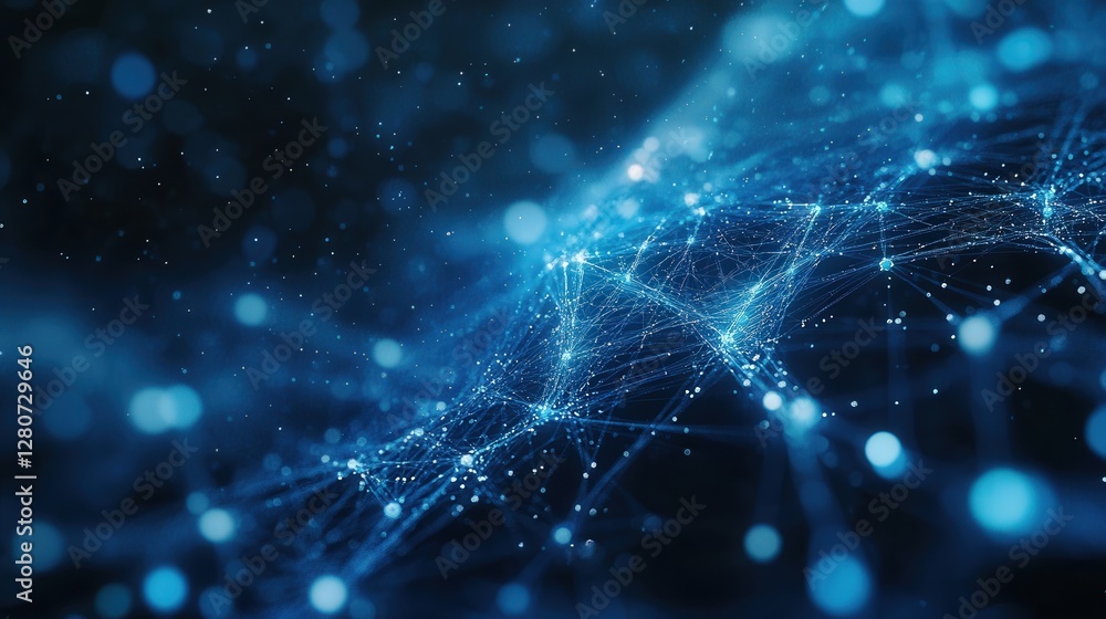Poster neural network chip, processing data at the speed of thought, bridging the gap between human intelli