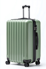 Luggage, travel bag isolated on white background