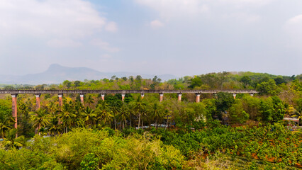 Mathur Aqueduct: A Majestic Engineering Marvel in Kanniyakumari, Tamil Nadu