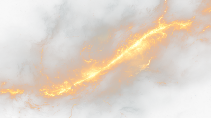 a very large orange fire in the sky