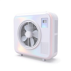 Fototapeta premium Air conditioning unit in modern design with minimal aesthetic