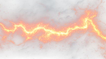 a dark sky with a bunch of orange and yellow lightnings