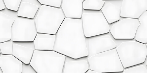 White cracked wall seamless pattern background