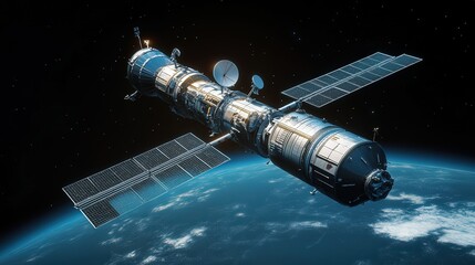 rogue space station drifting through the void, abandoned for decades.