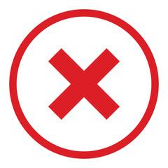 Obraz premium Check mark icon button set. Vector icon Check box icon with right and wrong buttons and yes or no checkmark icons in green tick box and red cross. Vector illustration
