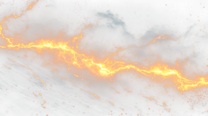 a fire is burning in the dark sky